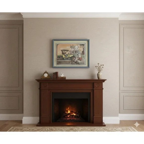 vintage 1960's Robert Pettes "Proud as Can Be" print- framed 8X10 - Picture 2 of 4